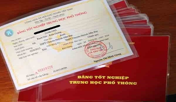 làm bằng tốt nghiệp cấp 3 tại lambangnhanh.vn
